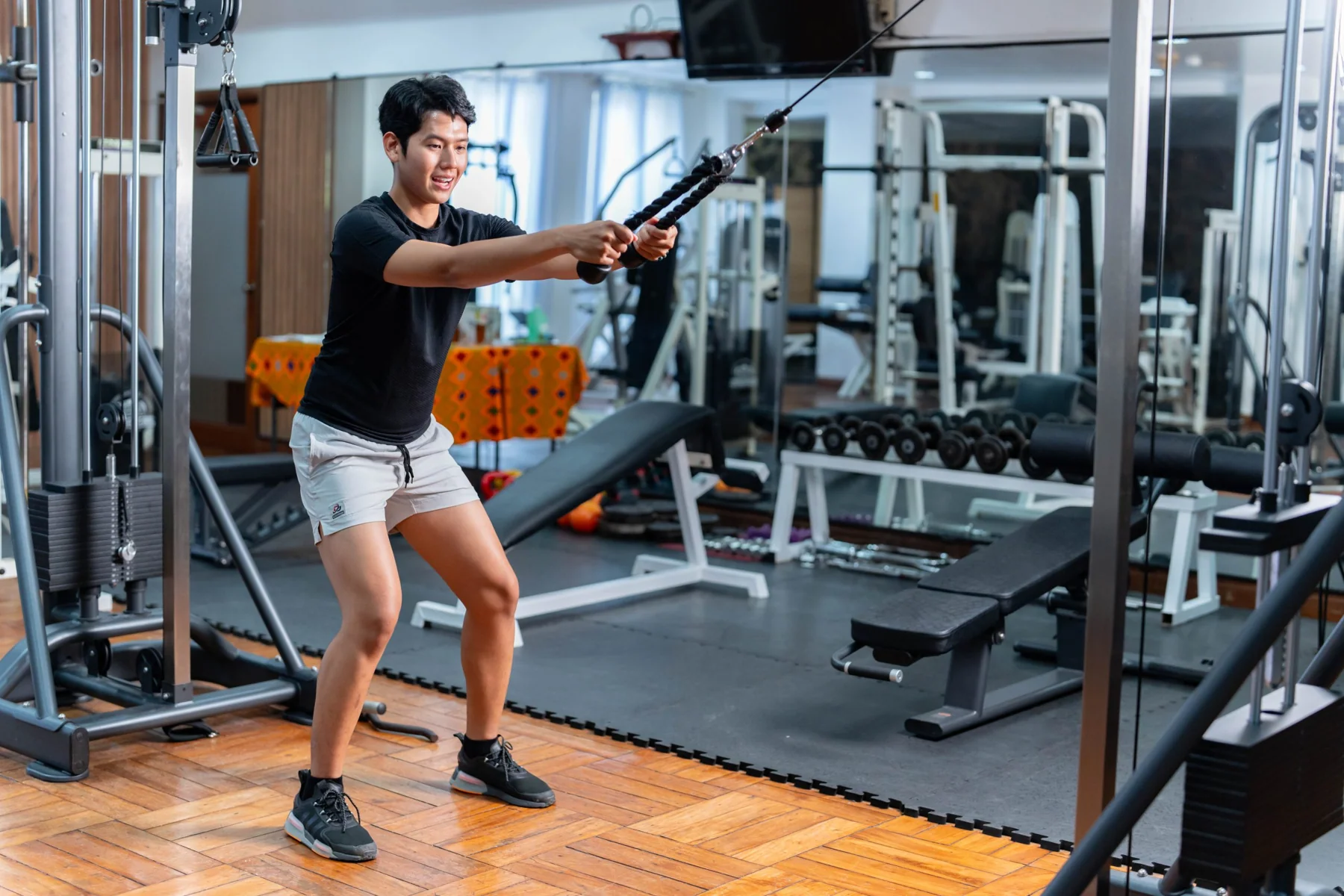Training at the XSCC Fitness Gym
