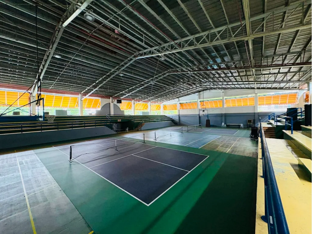 Indoor pickleball courts
